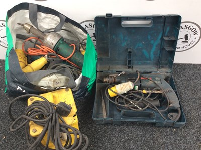 Lot 178 - Qty of 110v Power Tools