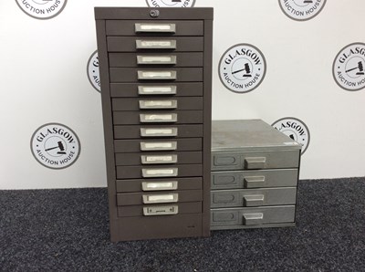 Lot 132 - 2 Filing Cabinets