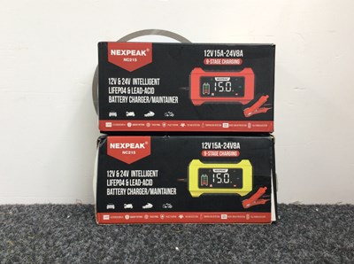 Lot 27 - Two Intelligent Car Battery Chargers