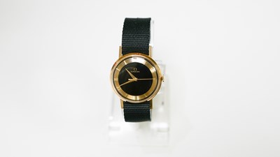 Lot 13 - Omega Wristwatch Black & Gold Dial - Requires Strap (Watch Only No Box or Papers)