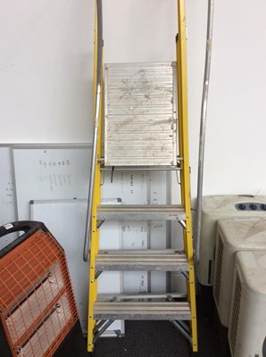 Lot 198 - 4 Step Fibreglass Ladder