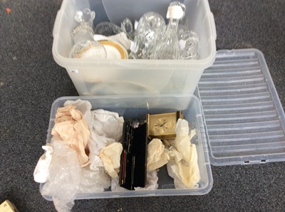 Lot 281 - Two Boxes Of Glass & Ceramics