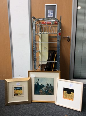 Lot 31 - Qty of Framed Paintings & Misc