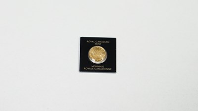 Lot 50 - King Charles 2024 Royal Canadian Mint 1 Gram Of Pure Gold Coin