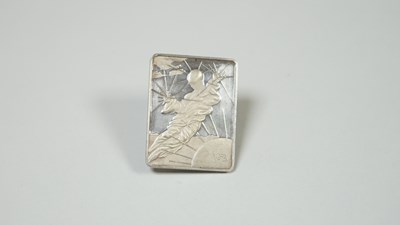 Lot 45 - Salvador Dali 999 Silver Ingot, 25.11 Gram