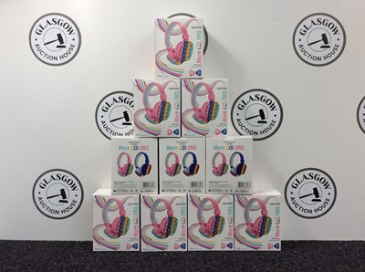 Lot 26 - Ten POP More Colours Headphones