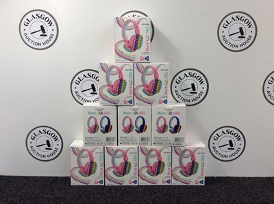 Lot 16 - Ten POP More Colour Headphones