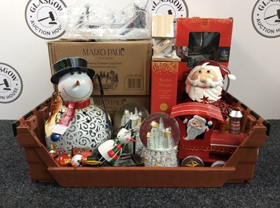 Lot 235 - Qty Of Christmas Decorations