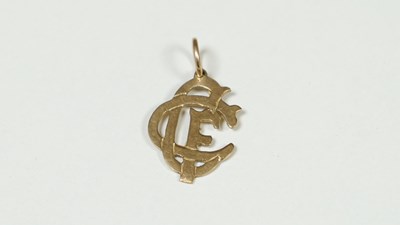 Lot 37 - 9ct Gold Celtic Football Club Pendant 1.62 Gram