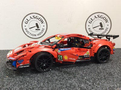 Lot 83 - LEGO 42125 Technic Ferrari 488 GTE #51 - Built & Complete