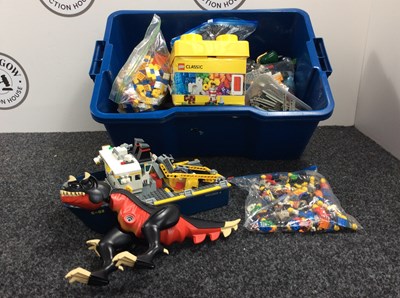 Lot 7 - Qty Of Lego Mini Figures, Boats & More