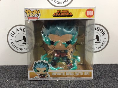Lot 95 - Extra Large Funk POP My Hero Infinite Deku With Eri
