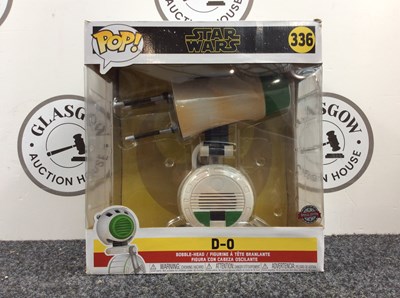 Lot 115 - Extra Large Funko POP Star Wars D-O