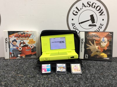 Lot 147 - Nintendo DS With Case & Games - Working
