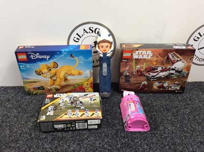 Lot 48 - Bundle Of Children's Toys, Including Lego Sets, Disney Princesses & Jurassic World Dinosaurs