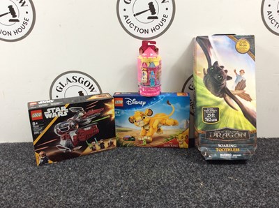 Lot 46 - Bundle Of Children's Toys, Including Lego Sets, Disney Princesses & Jurassic World Dinosaurs