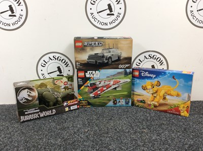 Lot 49 - Bundle Of Children's Toys, Including Lego Sets, Disney Princesses & Jurassic World Dinosaurs