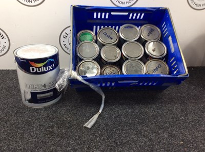 Lot 208 - Tray Of Base Paint