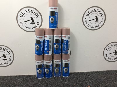 Lot 189 - Qty of Metallic Finish Spray Paint