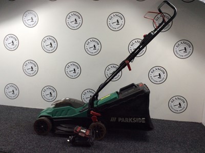 Lot 200 - Battery Powered Parkside Lawnmower
