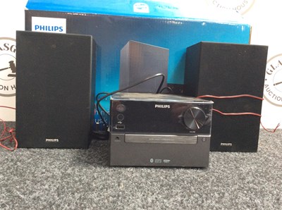 Lot 168 - Philips micro music system btm2310 untested