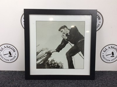 Lot 112 - Framed Elvis Picture