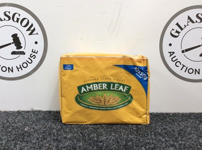 Lot 48 - 10 x 50g Amber Leaf Tobacco