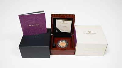 Lot 108 - The Sovereign, 2021 Gold Proof Coin, In Presintation Box