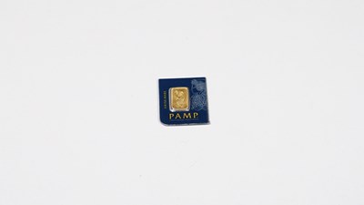 Lot 114 - PAMP 1 Gram Fine Gold Bar
