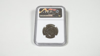 Lot 116 - Kew Garden 2009, 50 Pence Graded MS 63 DPL