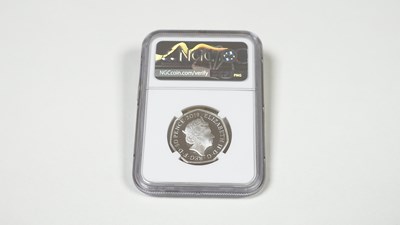 Lot 118 - Kew Gardens 2019, 50 Pence Coin, Graded PF 70 Ultra Cameo