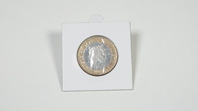 Lot 125 - Isla Of Man Circulated Commonwealth Youth Games, 2 Pound Coin 2011