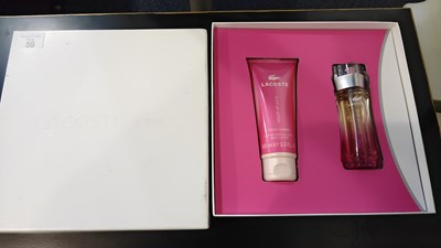 Lot 59 - Lacoste touch of pink gift set