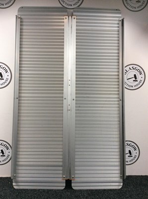 Lot 95 - Silver Wheelchair ramp-used