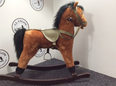 Lot 70 - Children’s rocking horse-used