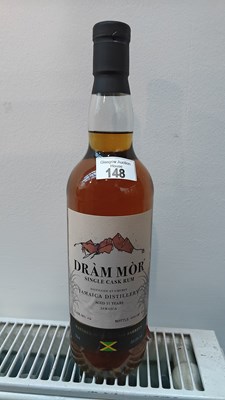 Lot 148 - Dram mor single Jamaican cask rum