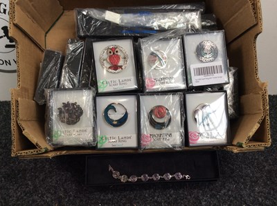 Lot 299 - Large Qty Of New Sealed Costume Jewellery Including Macintosh, Celtic Lands & More - New