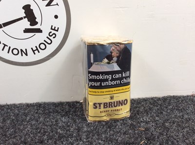 Lot 125 - 5x packets of st bruno 50g pipe tobacco