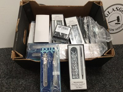 Lot 75 - Large Qty Of Pens & Bookmark Sets - New