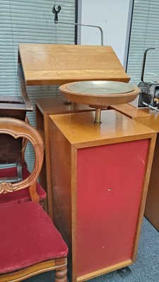 Lot 162 - Church lectuern and font