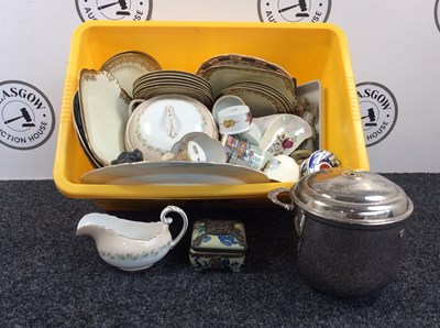 Lot 63 - Box Of Ceramics & Misc - Used