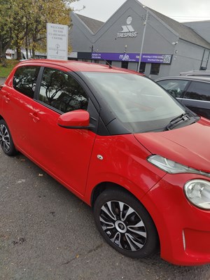 Lot 30 - Red Citroen C1 Car NL64 HTP MOT 09/03/26 ULEZ compliant V5 Present 2 keys 61K Miles Great 1st car!