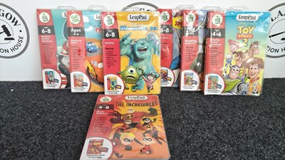 Lot 277 - 8 leappad interactive cartridges