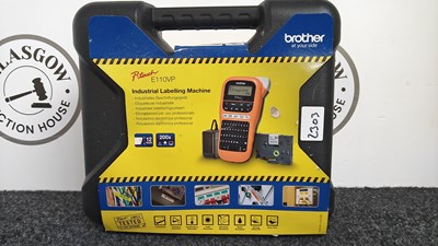 Lot 301 - Brother p-touch e110vp label maker in case new