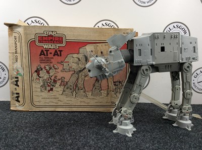 Lot 43 - Star wars the empire strikes back AT-AT walker collectable toy in box