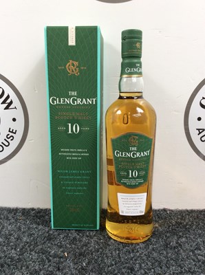 Lot 216 - Glen Grant aged 10 years single malt scotch whisky