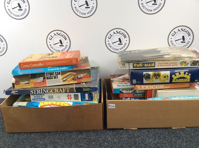 Lot 248 - 2 boxes of vintage games