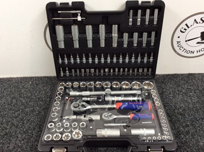 Lot 241 - Workpro large socket set in hard case