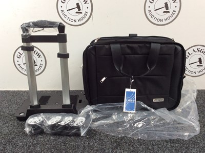 Lot 187 - Trolley laptop case ideal for flying