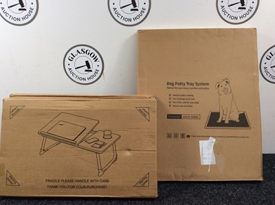 Lot 194 - 2 laptop trays and a pet tray